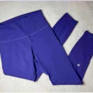 Lululemon Wunder Train High-Rise 25" Leggings - Dark Lavendar - Size 6
